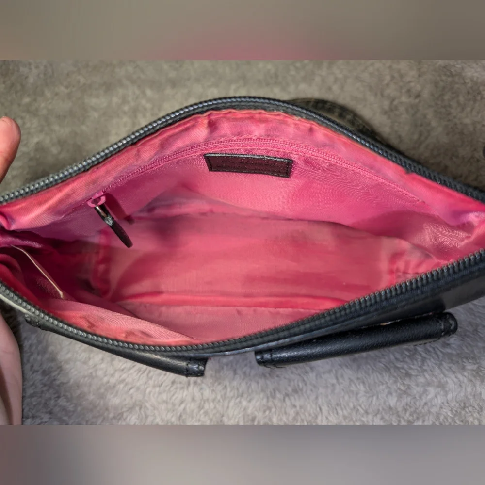 🦄M. London🦄 Adorable Y2K Vintage Genuine Leather Shoulder Bag - Picture 5 of 16